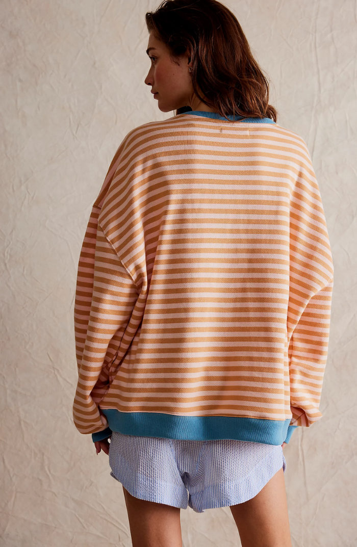 Amelia - Oversized Striped Jumper