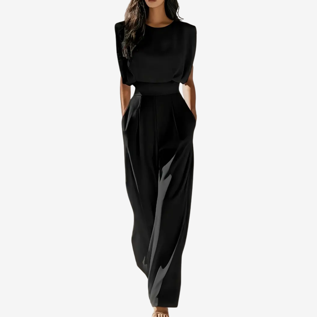 Ariia™ Tailored Cinched Jumpsuit