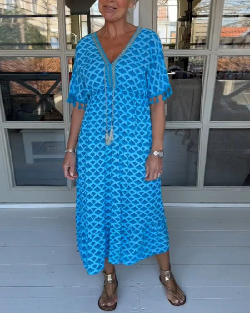 Tina™ - Printed Casual Dress