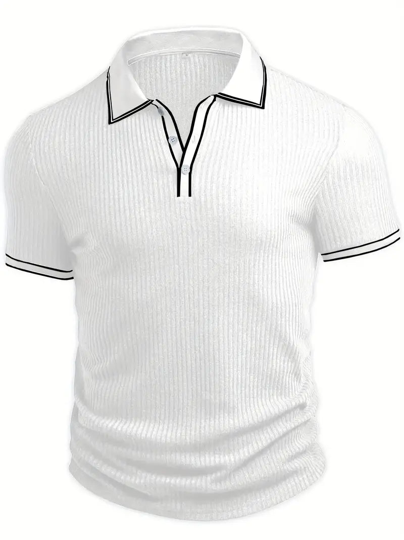 Emilio™ - Men's Tailored Ribbed Polo