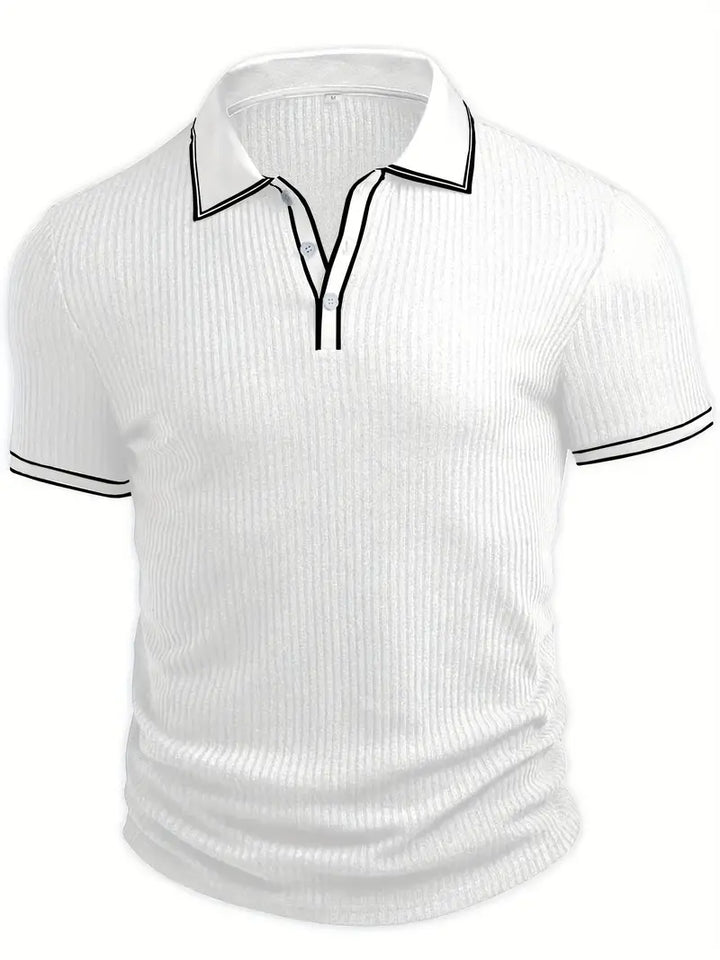 Emilio™ - Men's Tailored Ribbed Polo