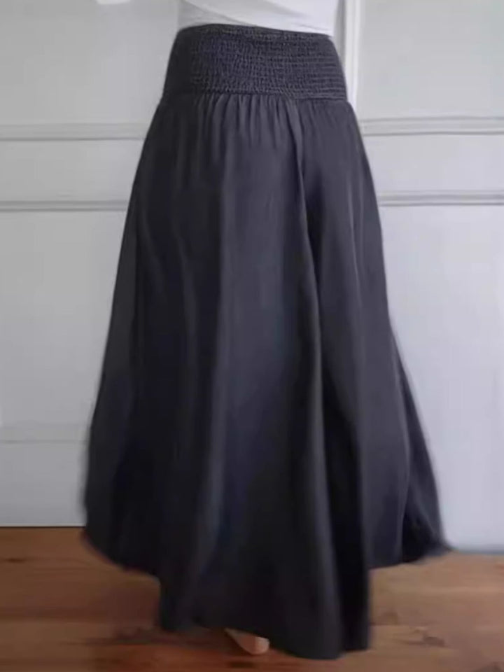 Marlene | Wide-leg cotton trousers for summer