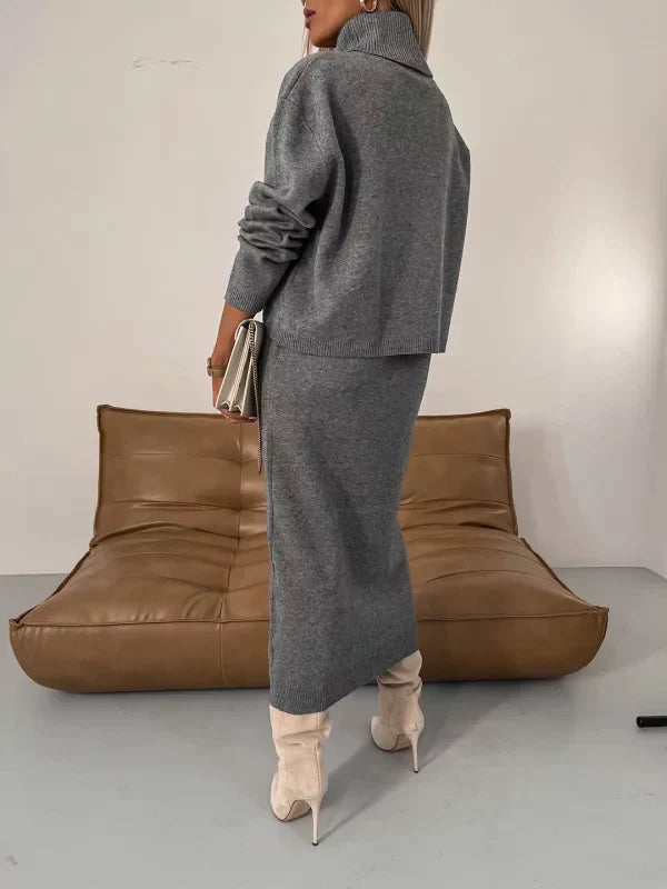 Celeste - Dress With Matching Turtleneck