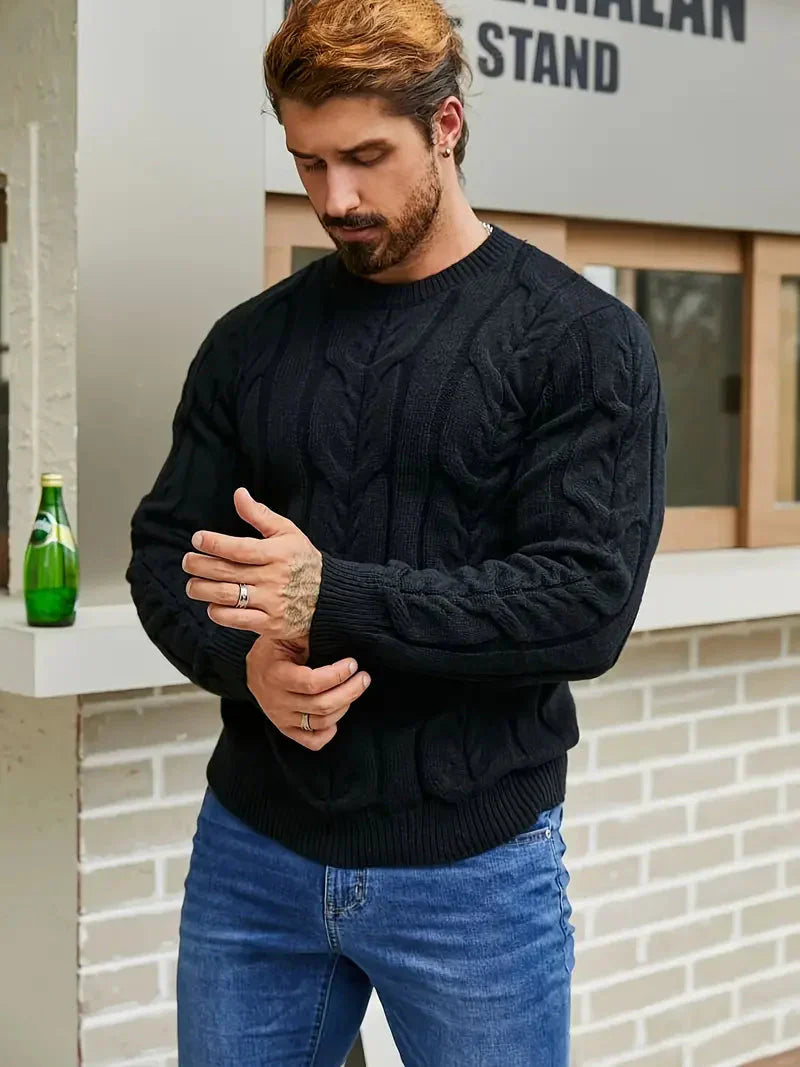 Brit & Boho™️ | Graphica Geo Knitted Jumper