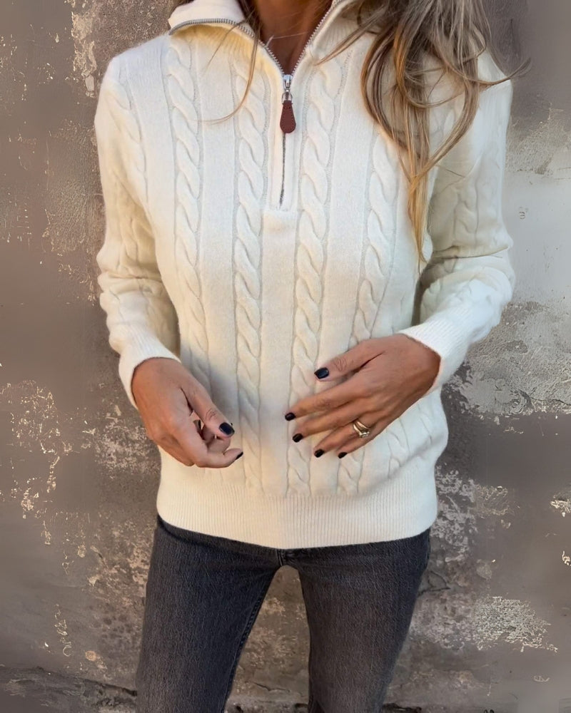 Rosalia™ - Premium Casual Half-Zip Pullover