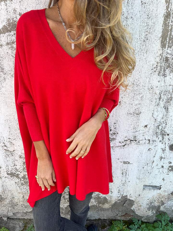 Hannah - V-Neck Sweater