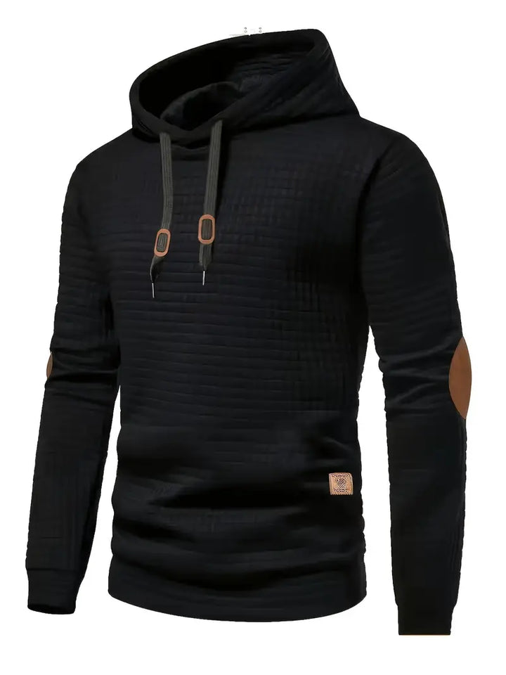 Emanuele - Men's Waffle Casual Hoodies