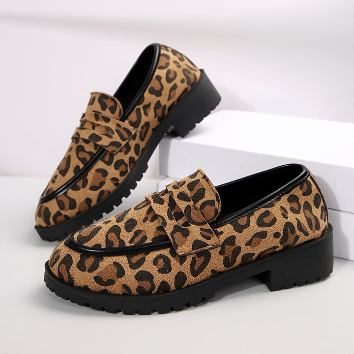 Maggie | Leopard Print Slipper