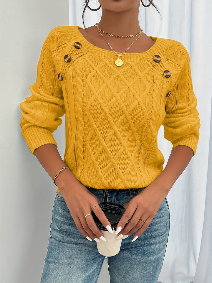 Marlene™ - Women's Round Neck Sweater