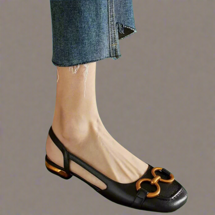 Adelrun | Elegant Orthopedic Block Heel Sandals