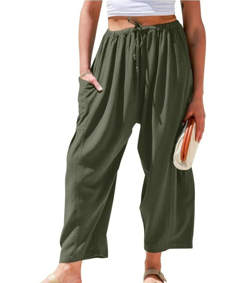 Sabrina™ - Wide Linen Pants