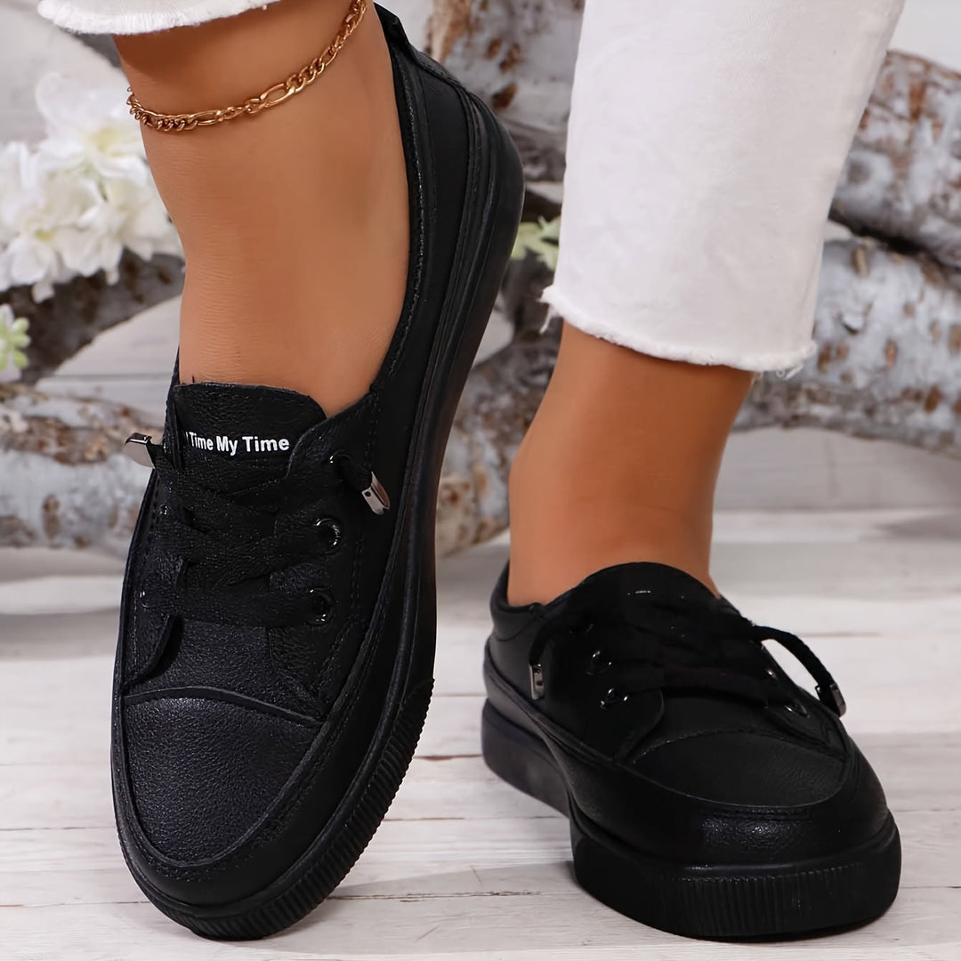 Elise™ – Women's Lace-Up Orthopedic Flat Shoes