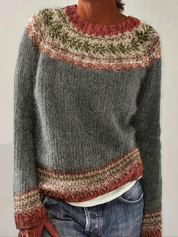 Susan™ - Chic Ethnic Sweater Knitwear