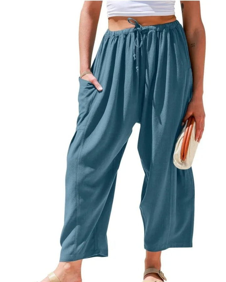 Sabrina™ - Wide Linen Pants