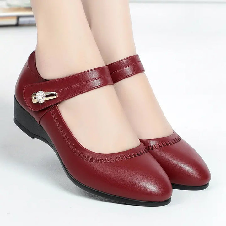 Lydia | Damen Wedge Mary Jane Schuhe