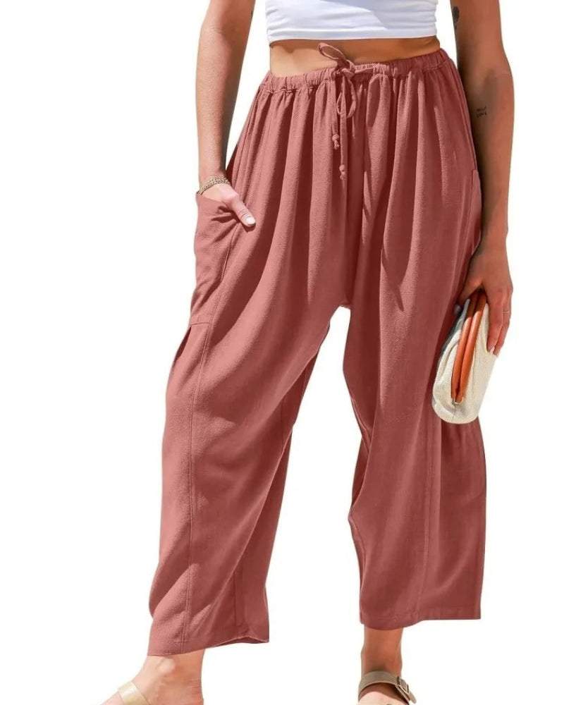 Sabrina™ - Wide Linen Pants