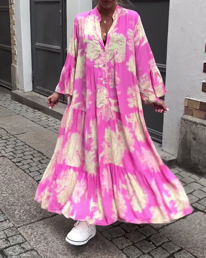 Diana™ - Comfortable Patchwork Maxi Dress