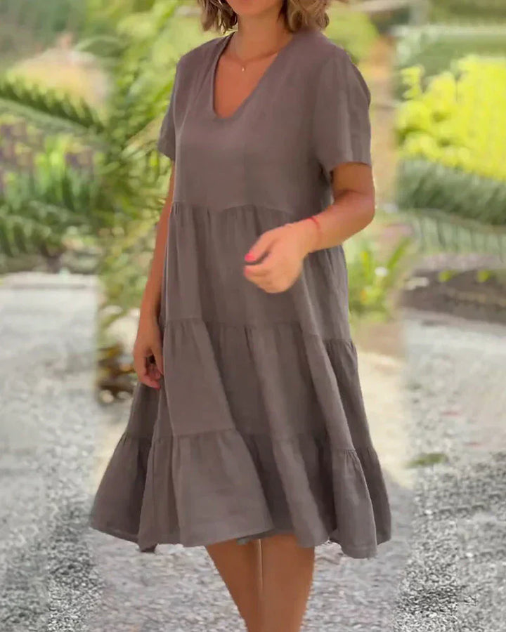 Zoey™ - Casual Summer V-Neck Dress
