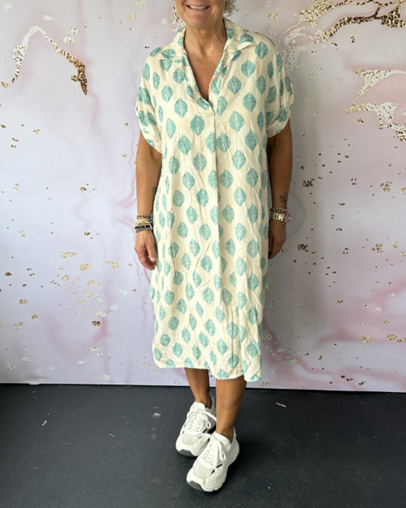 Dinie | Loose-fitting spring dress