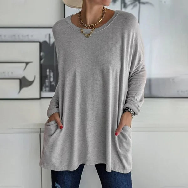 Aelira™ - Casual Long-Sleeve Shirt