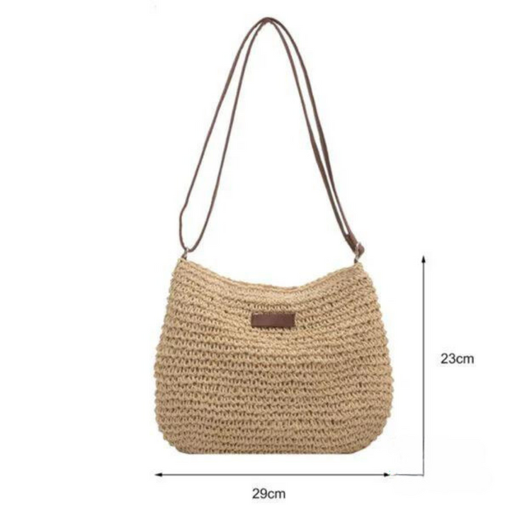 Fredhild | Classic Woven Shoulder Bag