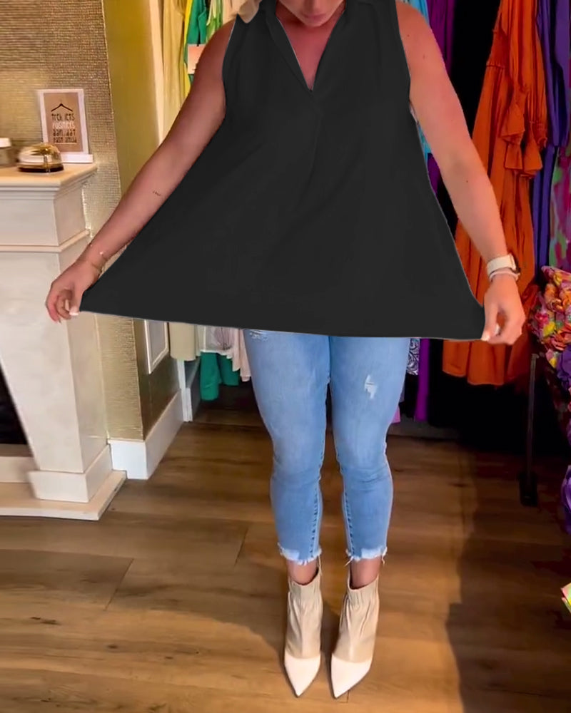 Alana™ - Timeless Ruffle-Free Top