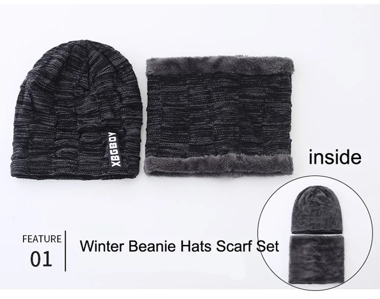 Winter-Set | Schal und Mütze für kalte Tage