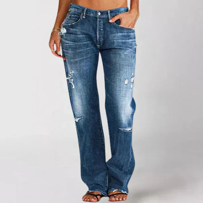 Penelope - Elegant Low-Rise Jeans