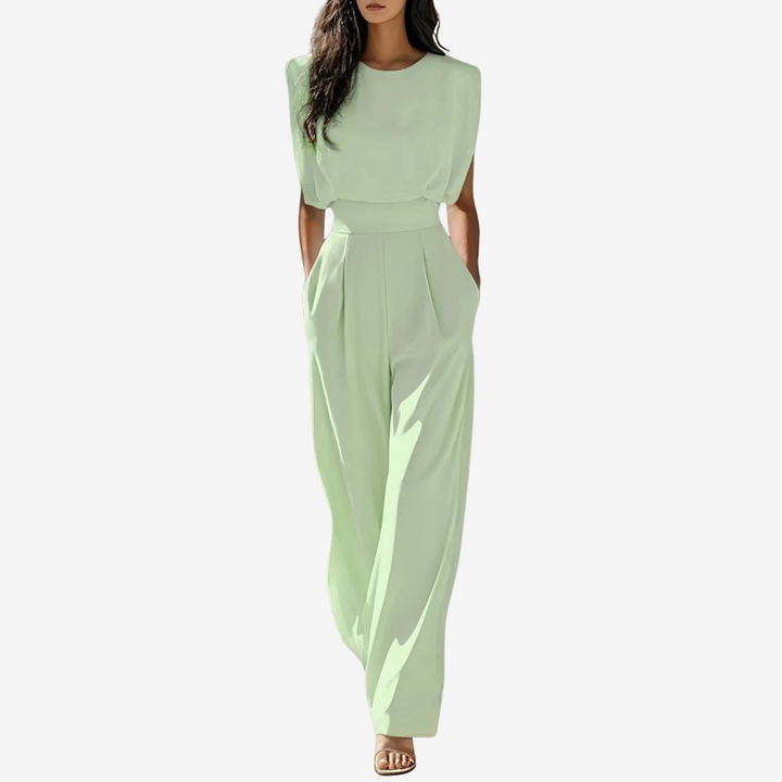 Ariia™ Tailored Cinched Jumpsuit