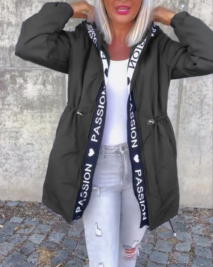 Alexa™ - Casual Hooded Coat