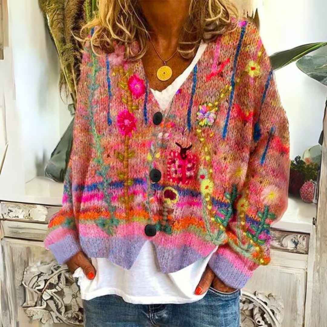 Carolin - Soft and Colorful Knitted Sweater