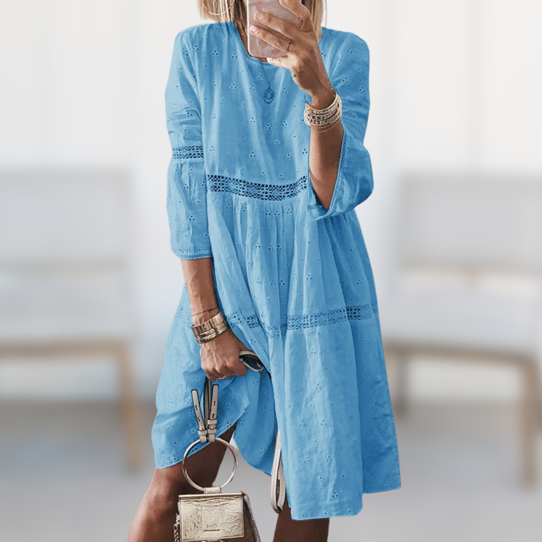 Marian™ - Elegant Embroidered Dress