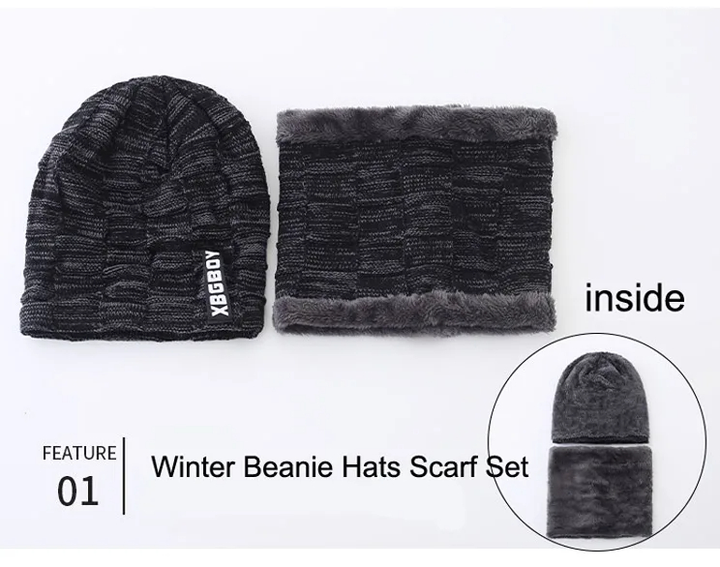 Winter Set | Schal und Mütze für kalte Tage