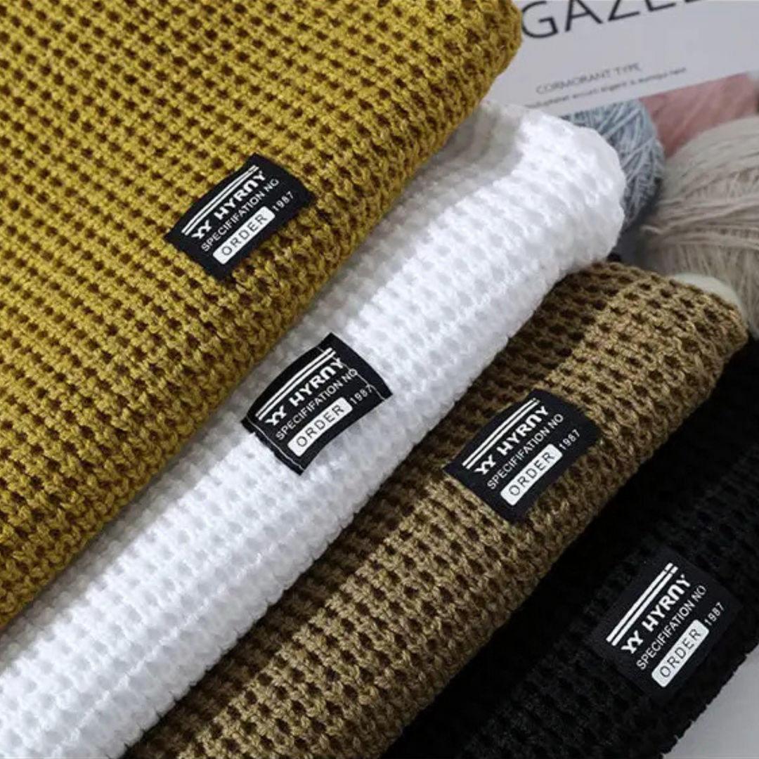 Silas™ - Premium Honeycomb Knit Sweater