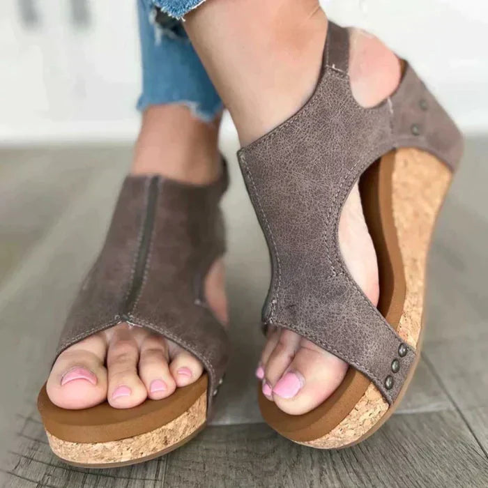 Astrid™ | Stylish and Comfortable Wedge Sandals