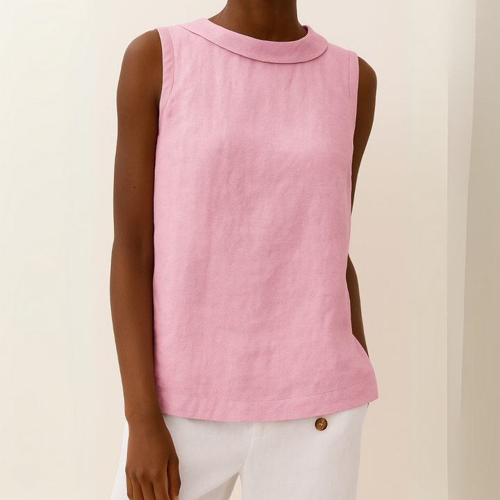 Maria™ | Stylish Sleeveless Top with Elegant Turtleneck