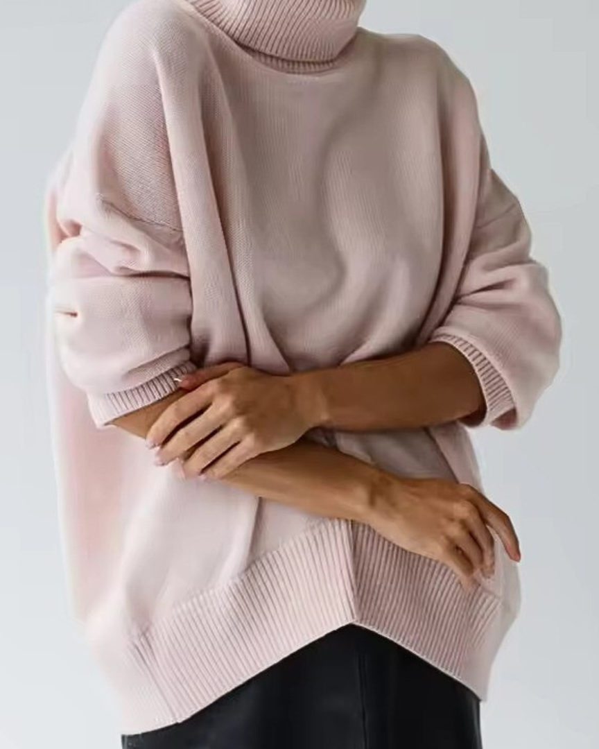 Lesley - Oversized Turtleneck Sweater