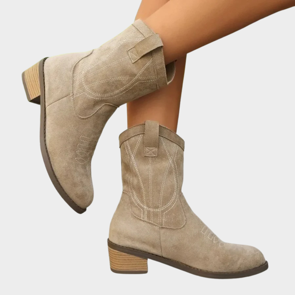 Chandler | Cowboy Ankle Boots