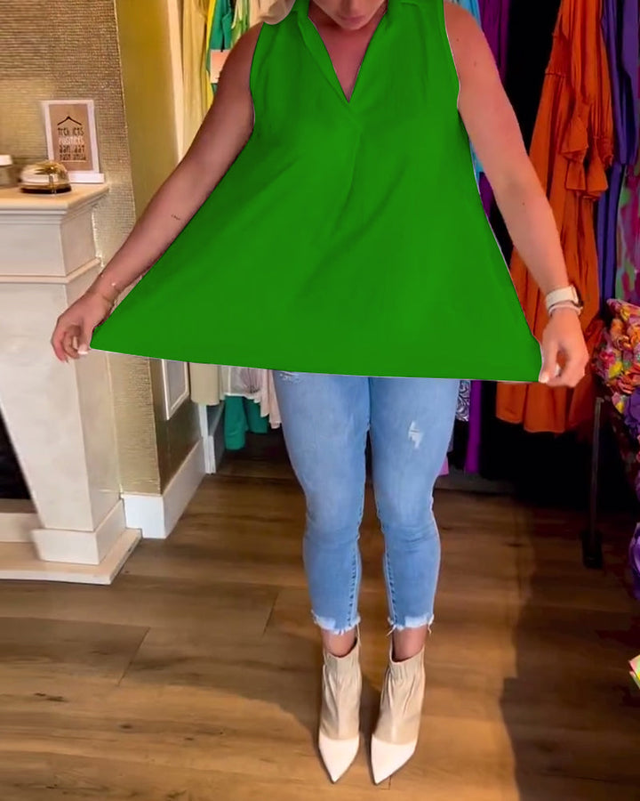 Alana™ - Timeless Ruffle-Free Top