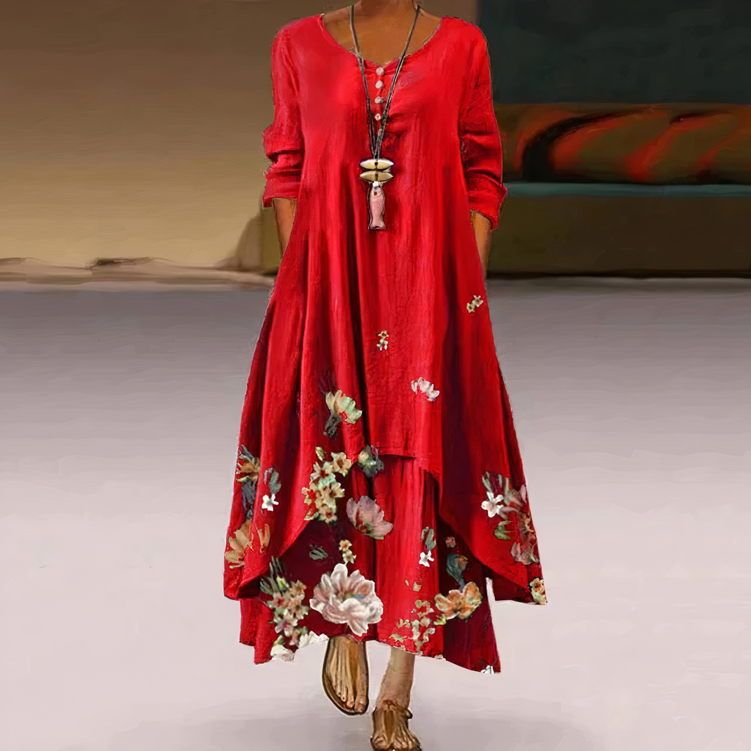 Félicie - Elegant dress with refined details and a flattering cut