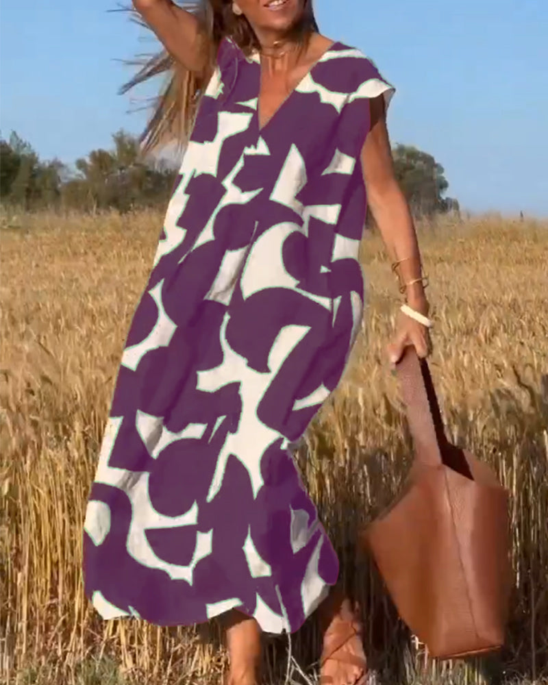 Kendall - Casual Abstract Dress