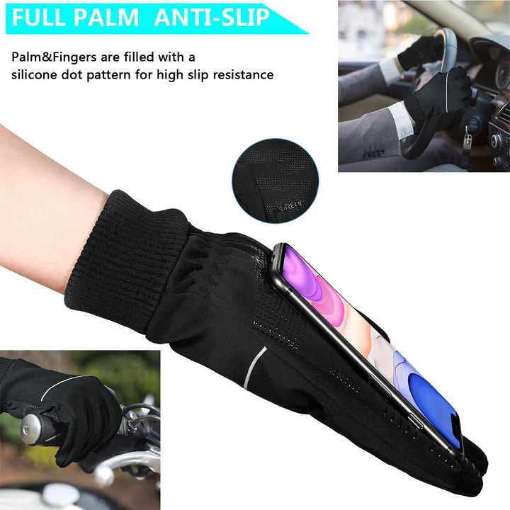 SportyTech Handschuhe | WindShield-Thermohandschuhe mit Touchscreen-Funktion