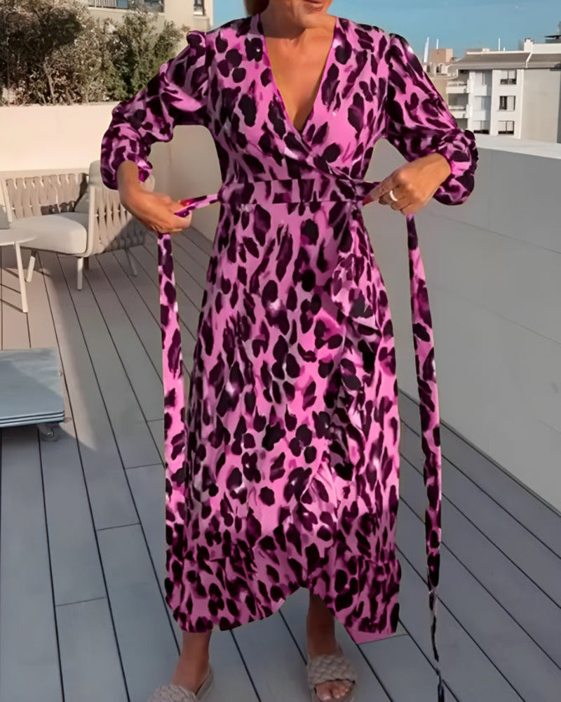 Stella - Leopard Print Dress