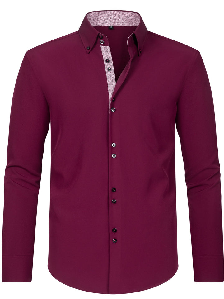 Nico™ - Men's Shirt with Stylish Button-Up