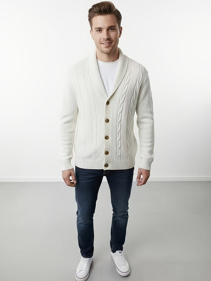 Donovan | Men's long-sleeve button-up cardigan