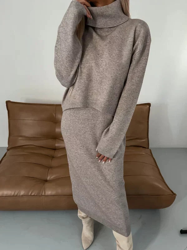 Celeste - Dress With Matching Turtleneck