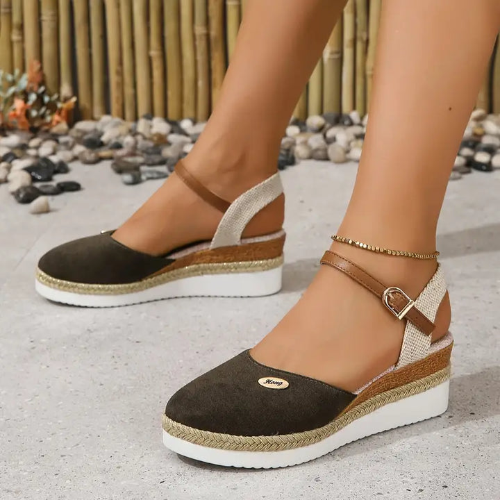 Alfonsa | Orthopedic Platform Sandals, Breathable and Relaxed