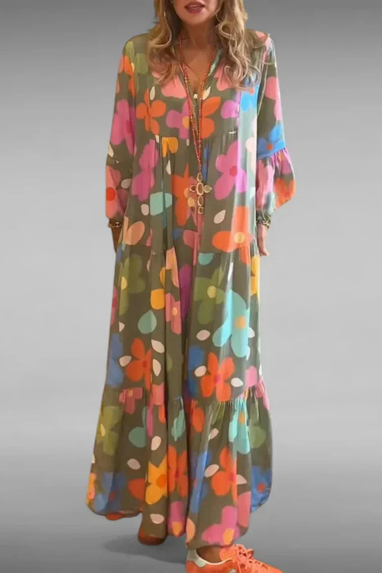 Blumentraum | Casual maxi dress