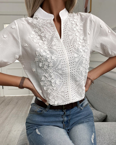 Leah™ - Classic Elegant Blouse