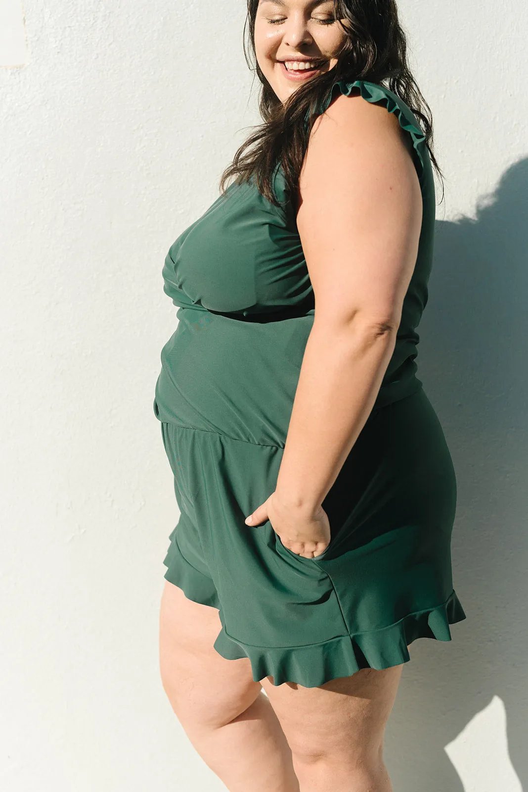 Reana™ - Ruffled Swimsuit with Bust Support